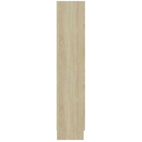  Vitrina boja hrasta sonome 82,5x30,5x150 cm konstruirano drvo Slike