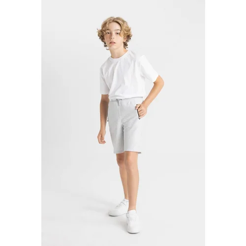 Defacto Boy's Zipper Pocket Shorts