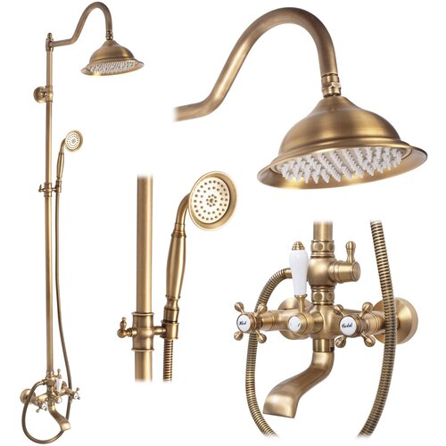Rea Tu&amp;scaron; set BERGAMO antique bronze Slike