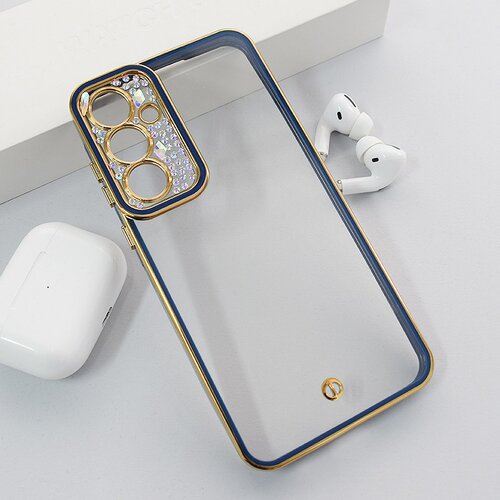  Maska za Samsung A55 5G/ A556B Luxury Crystal Clear plava Cene