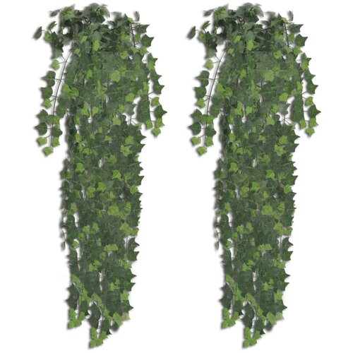 vidaXL umjetni grm bršljana, zeleni, 90 cm, 2 kom Cijene