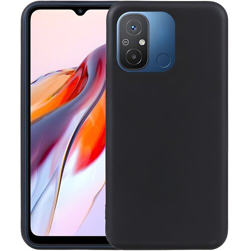 IZMAEL.eu Silikonska Futrola Soft Case za Xiaomi Redmi 11A/Redmi 12C/Poco C55 - Crna Slike