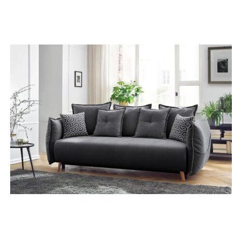 Atelier Del Sofa Sofa na razvlačenje Puffy, 235 x 95 x 98 cm, Antracit Cijene