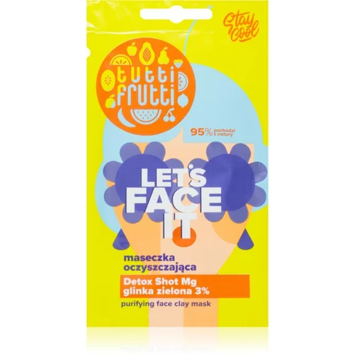 Farmona Tutti Frutti Let´s face it maska za čišćenje s glinom 7 g