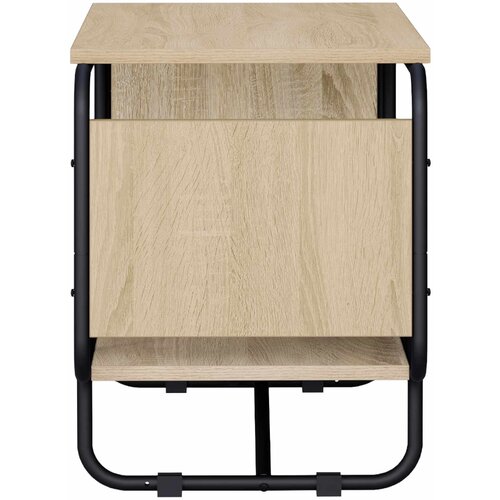  TV stalak 98 x 36 x 45 cm Hrast sonoma Konstruirano drvo Slike