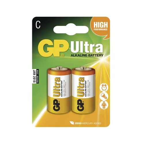 GP Batteries Baterije GP LR14 (C) Ultra alkalne (2 kosa)