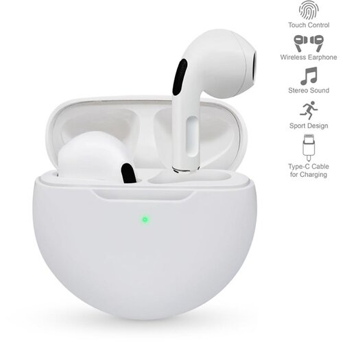  Bluetooth slušalice Airpods T-phox Pro bele HQ Cene