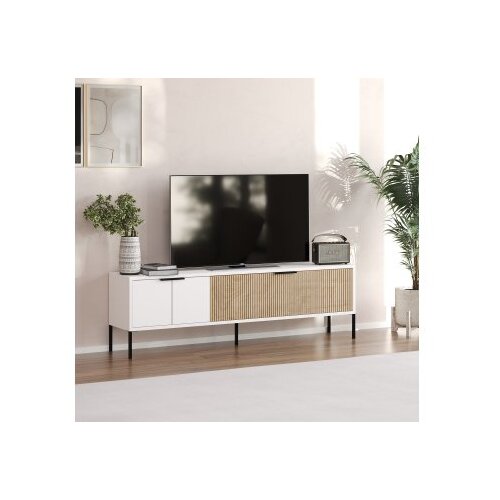 Hanah home Hanah Kućni TV komoda Noah, 150x45x30 cm, Bijela Cijene