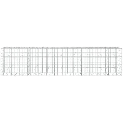  Gabion s žicom debljine 3 5 mm i mrežom 10x10 cm 450x20x100 cm - 20 cm 100 cm 450 cm Slike