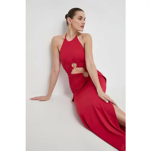 Bardot Obleka rdeča barva