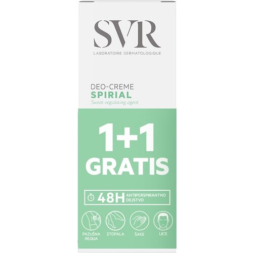 SVR Promo Spirial deo-krema, 2x50ml Cene