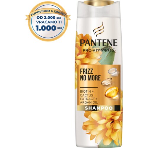 Pantene Frizz No More šampon za kosu 300ml Slike