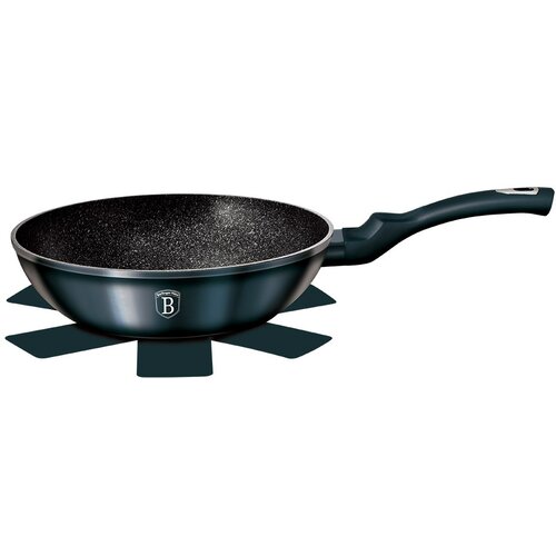 Shumee GRANIT WOK 28CM BERLINGER HAUS KOVINSKI AKVAMARIN BH-1875, (21384658) Cene