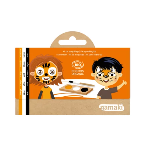 namaki Tiger & Fox Face Painting Kit