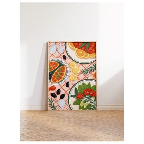 WALLXPERT Dekorativna slika u okviru 50 x 70 cm Cene