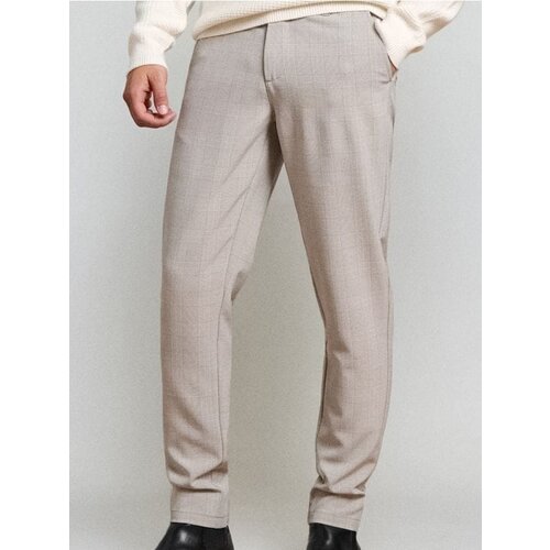 Sinsay Slim fit chino hlače u kariranu uzorku Cijene