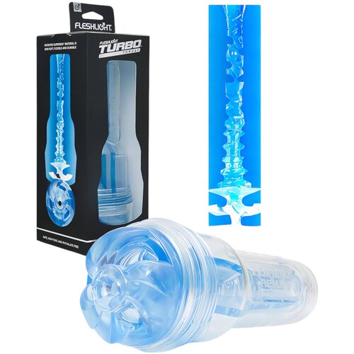 Fleshlight Toys masturbator Fleshlight Turbo Thrust, , plavi led Cene
