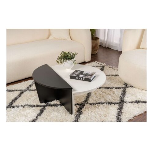 Hanah home sto za dnevnu sobu orion wood white wood black Slike