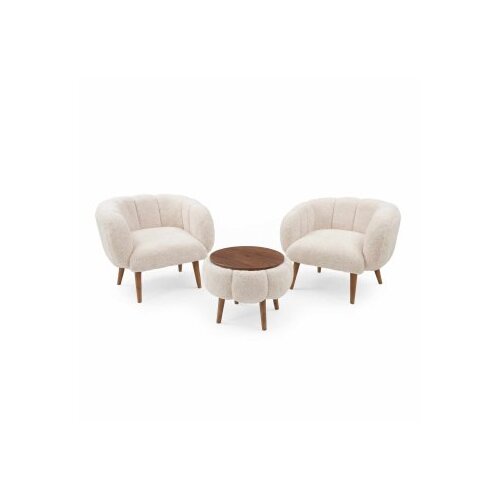 Atelier Del Sofa fotelje i klub stočić lotus wellsoft beige Slike