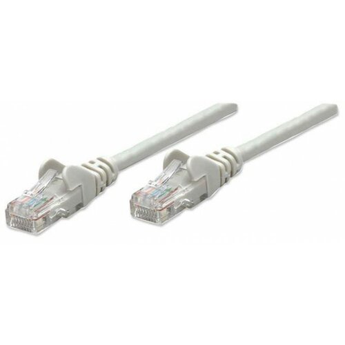 Intellinet patch Cable,Cat6 certified, lsoh, sftp, 0.5m, gray 29826 Slike