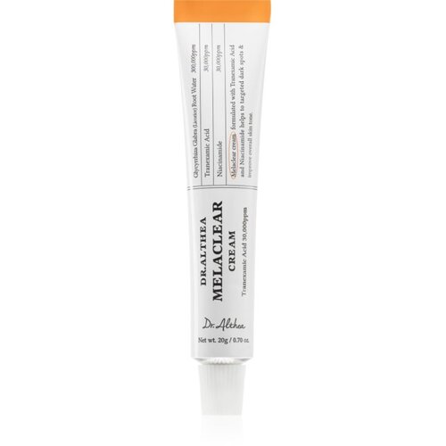 Dr. Althea Melaclear Cream gladilna in posvetlitvena krema za poenotenje tona kože 20 g Slike