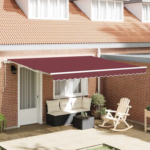 Tenda na automatsko uvlačenje bordo 400 x 300 cm Cijene