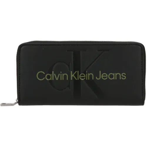 Calvin Klein Jeans Denarnica kaki / črna