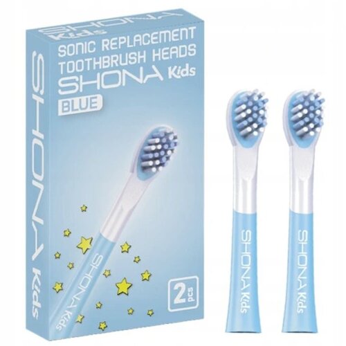RIFF Shona original x2 glavi za zobne ščetke Shona Kids Vision Blue, (21729782) Cene