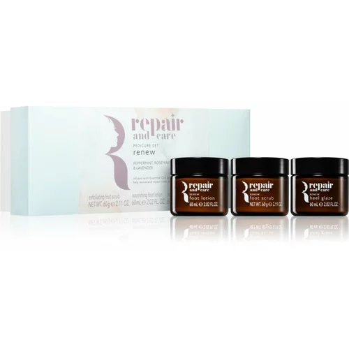 The Somerset Toiletry Co. Repair and Care Pedicure Set Renew darilni set Peppermint, Rosemary & Lavender (za noge)