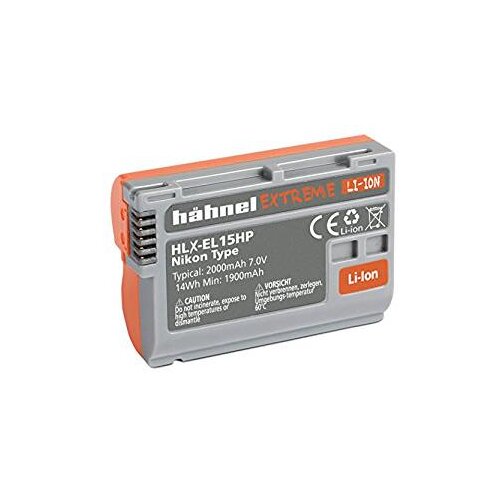 H&amp;auml;hnel Fototechnik H&amp;auml;hnel HLX-EL15HP Extreme zamjenska baterija 2000mAh - Replaces Nikon EN-EL15 Slike