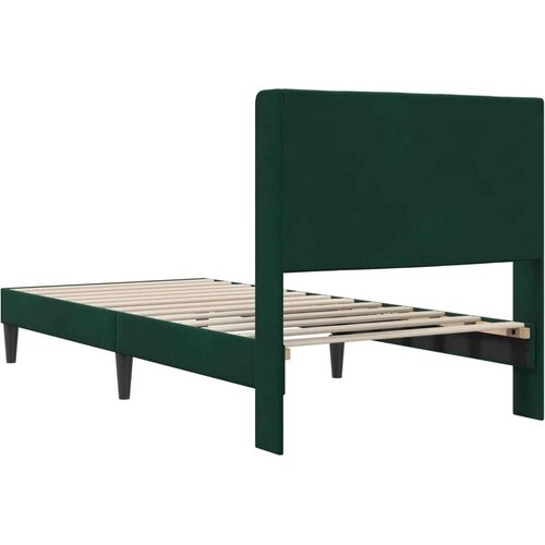  Okvir za krevet Tamnozelena 90 x 200 cm Bar&amp;scaron;un - Tamnozelena 90 x 200 cm Slike