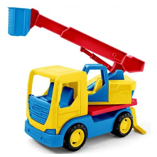 Wader Wader: Tovornjak Tech s žerjavom - 32 cm Cene
