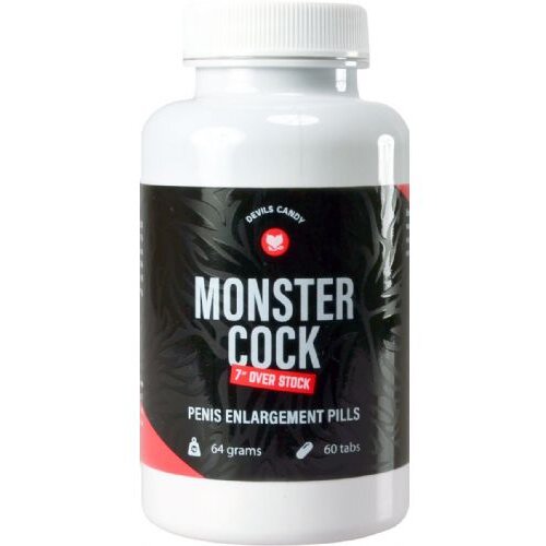 Morningstar Erekcijske tablete Devils Candy Monster Cock, 60 kom Slike