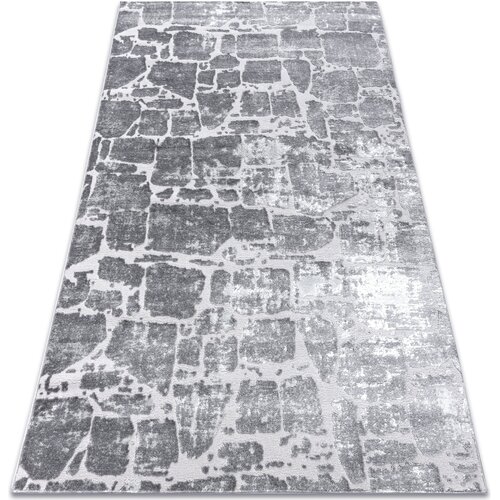 RugsX Preproge Preproga MEFE sodobni 6184 tlakovci, opeke 120x170 cm Siva Cene