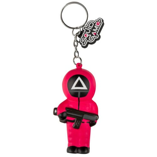 Cinereplicas Privezak Squid Game - Soldier With Gun Squishy Keychain Cene