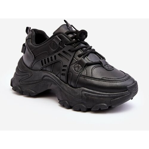 Kesi Chunky Women's Sports Shoes Sneakers Black Toderus Slike