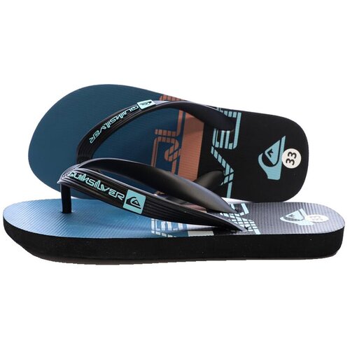 Quiksilver Japonke Sandales Flip-Flops semelle en caoutchouc durable Črna Cene