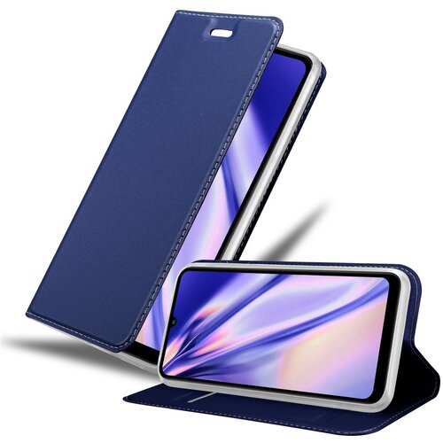 Cadorabo Ohi&scaron;je, združljivo z Huawei Y6P v klasična temno modra - Za&scaron;čitni ovitek z magnetnim zapiranjem, stoječo funkcijo in režo za kartice, (20563916) Cene