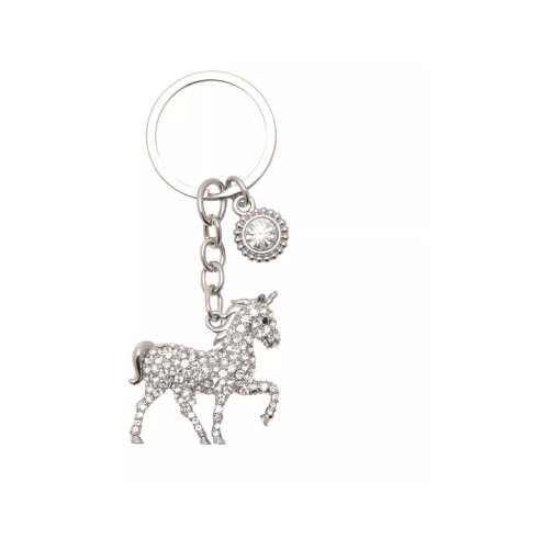 Widdop &amp;amp; Co. Sophia - Privezak za ključeve - Sophia, Unicorn with Clear Crystals Slike