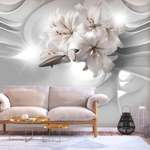  Samoljepljiva foto tapeta - Lilies in the Tunnel 98x70 Slike