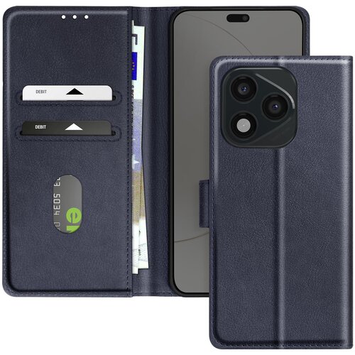 AVIZAR Ohi&scaron;je za Honor 400 Lite Clapet Wallet in video držalo, Modra noč, (5000013562) Cene