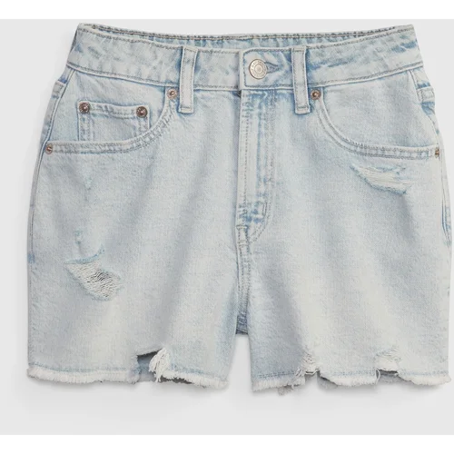 GAP Kids Denim Shorts High Rise Girlfriend Washwell - Girls