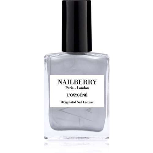 Nailberry L&amp;#039;Oxyg&amp;eacute;n&amp;eacute; lak za nokte nijansa Silver Lining 15 ml Slike