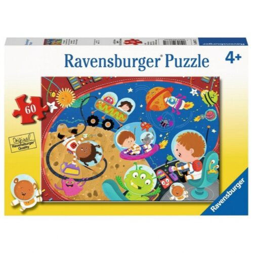Ravensburger puzzle (slagalice) - Trke u svemiru Slike