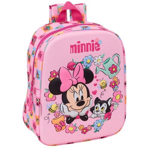 Mickey &amp;amp; Minnie Ruksak za vrtić 3D Disney Minnie Mouse 27 cm Slike