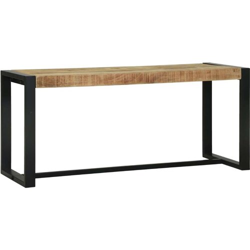  Klupa Smeđa Mango drvo 100 x 35 x 45 cm Izdržljivo Slike