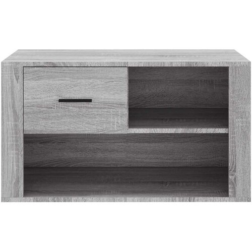  za cipele sivi hrast 80x35x45 cm konstruirano drvo Slike