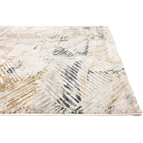 Dieter Knoll TKANA PREPROGA 160/230 cm tkano krem barve, siva Slike