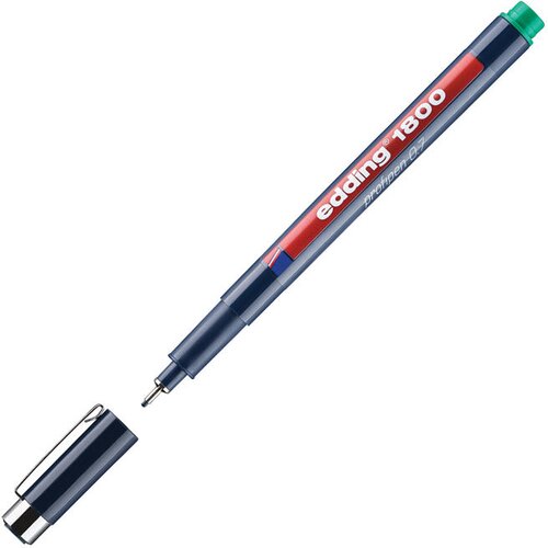  ZA TEHNIČKO CRTANJE PROFIPEN 0,7MM EDDING 1800 ZELENI Cene