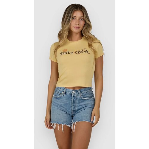 Salty Crew Sunny Side Baby T-shirt dusty gold Cene